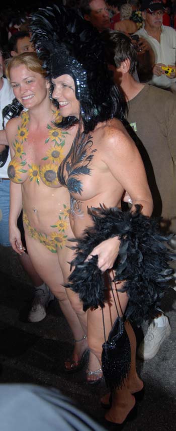 Body Painting 2006 photo - Duval Street, Key West